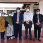 Ketua Yayasan P4SS dr Hj Halipah Amin SpTHT MM, Selasa (8/6) resmi melantik Wakil Rektor II Universitas Sumatera Selatan (USS) yang definitif, Rabin Ibnu Zainal SE MSc PhD