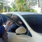 Layanan Drive Thru Antigen di Jalan Radial Palembang